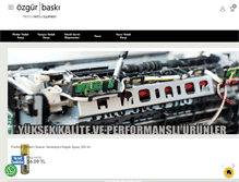 Tablet Screenshot of ozgurbaski.com